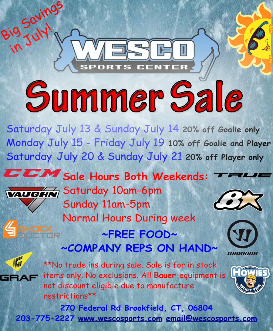 Annual Summer Sale Wesco©